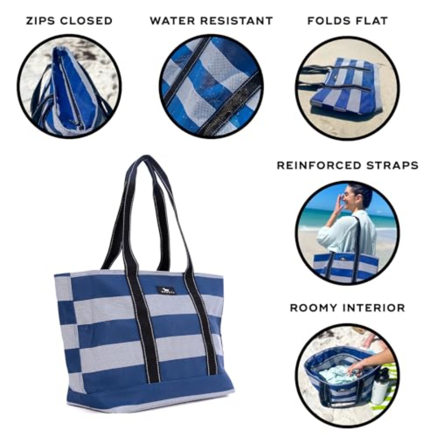 Joyride - Large Sandproof Beac - Tote Bag Beach のレビューと価格