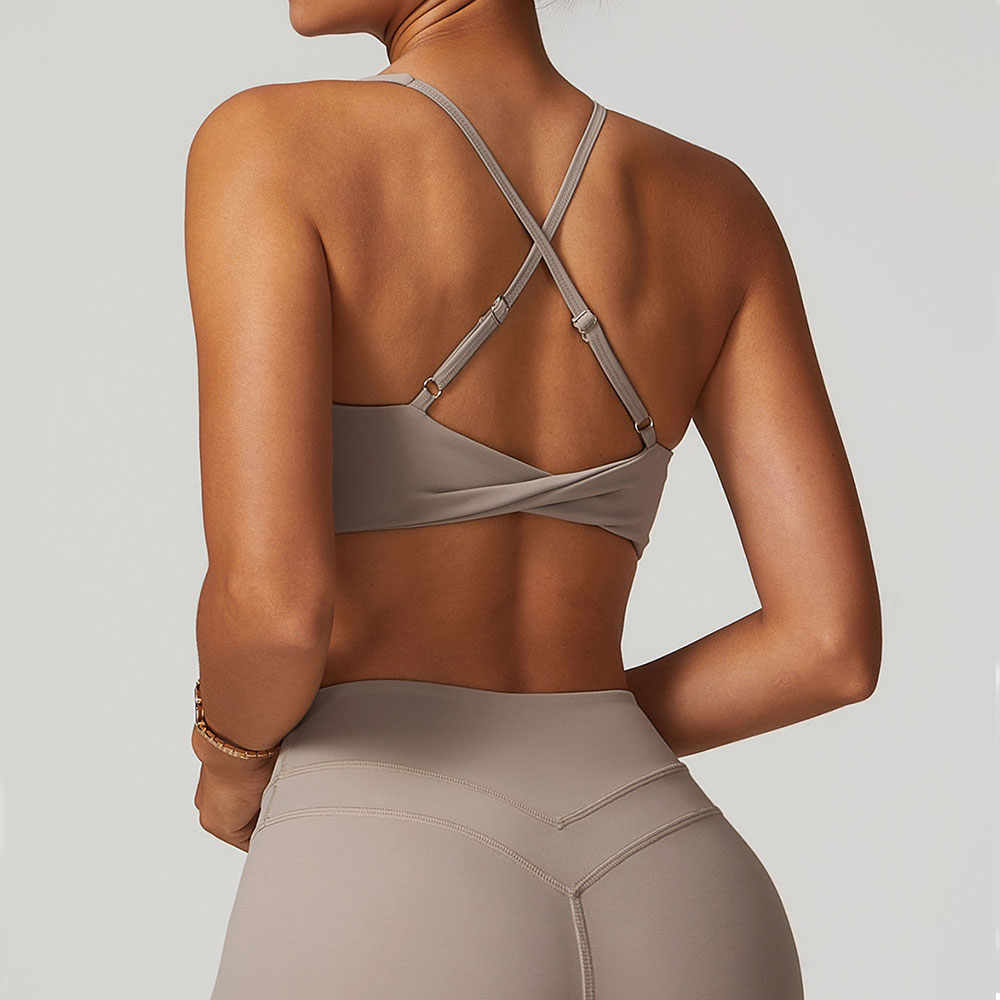 JUREN Sports Bra Women Fitness - Bralette Triangle Set のレビューと価格