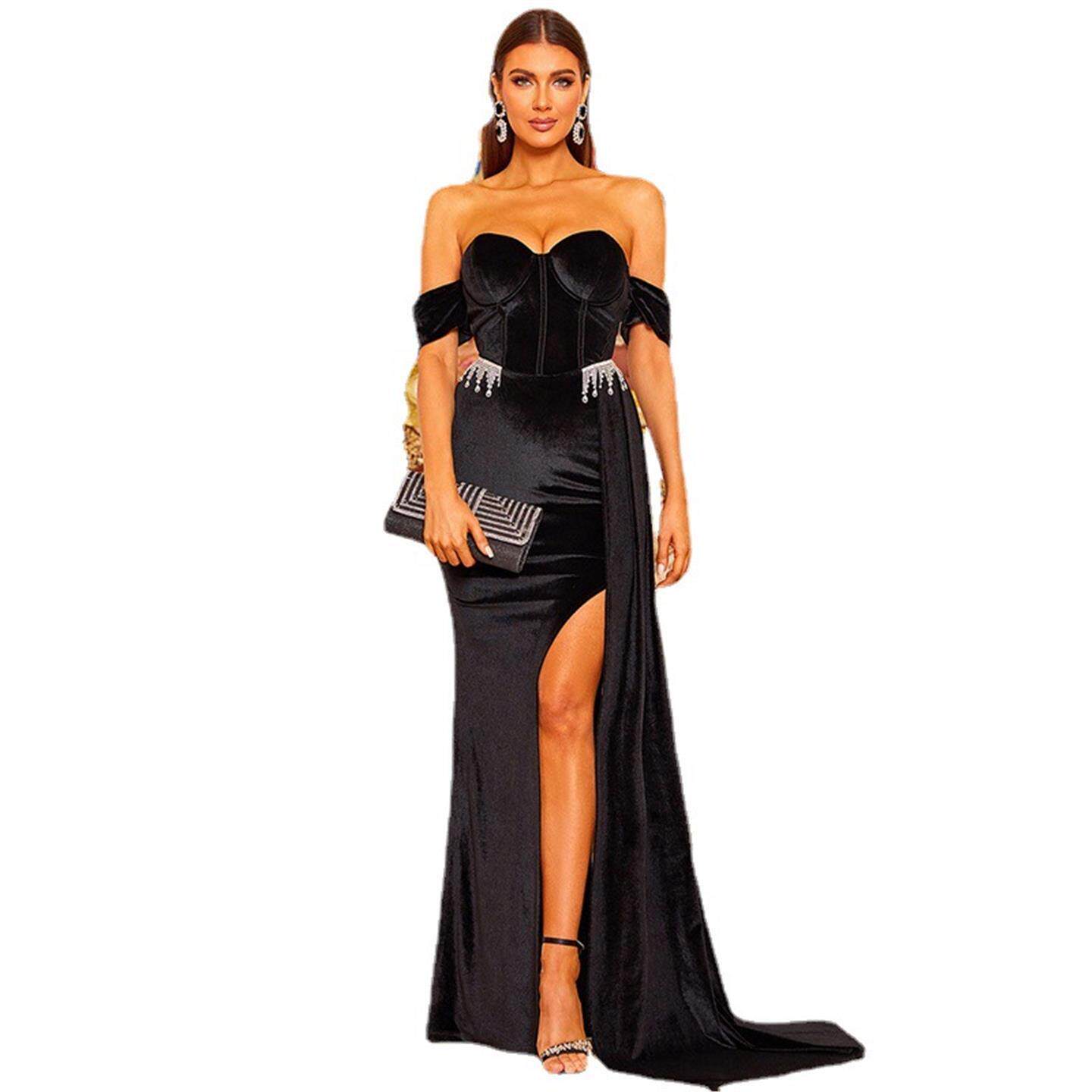 Elegant Sexy One-Shoulder Wrap - Linen Dress Wrap のレビューと価格