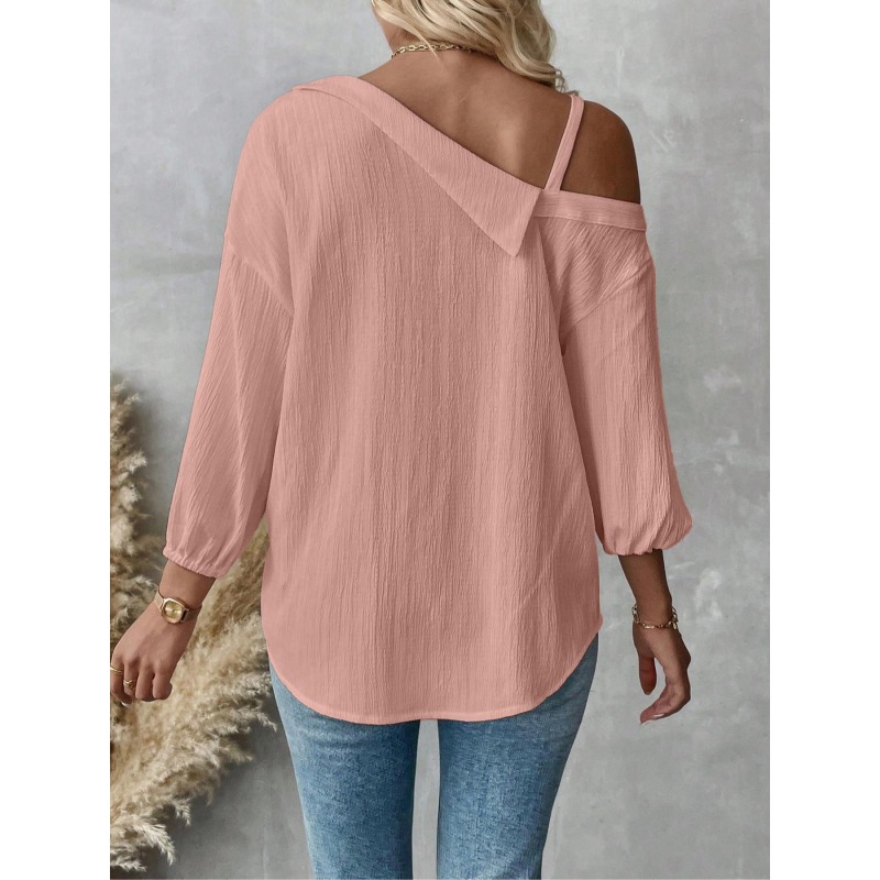 Plus Size1XL-5XL Women Blouses - Blouse Off Shoulder のレビューと価格