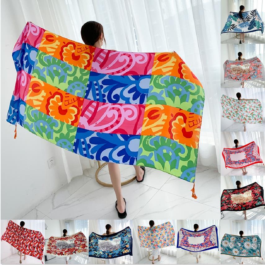 90x185cm Cotton Linen Print Su - Linen Dress Wrap のレビューと価格