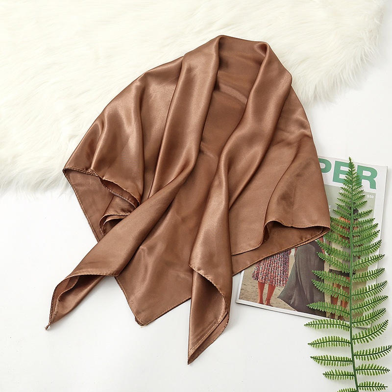 90cm Solid Colors Neckerchief  - Headband Summer Knit のレビューと価格