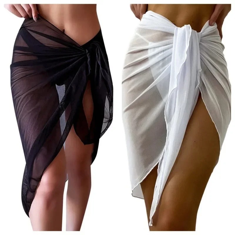 Summer Beach Dress Wrap Sheer  - Cover Up Kaftan のレビューと価格