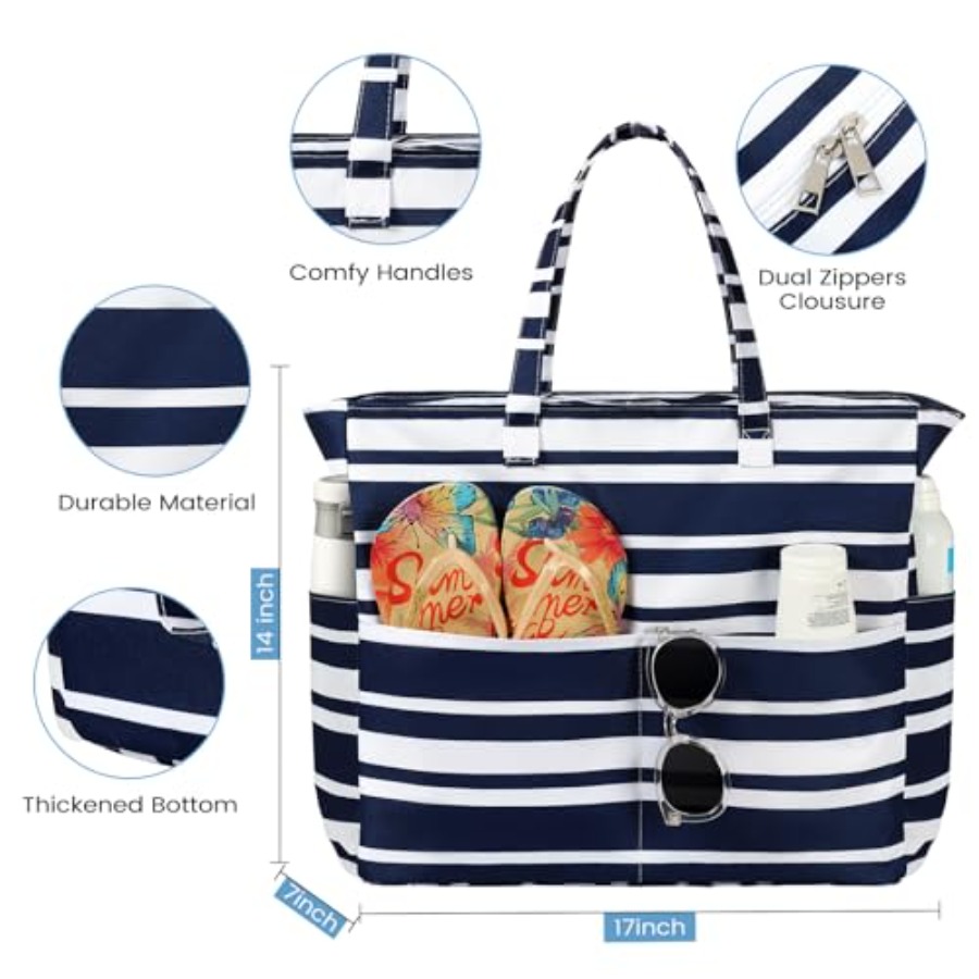Trifabricy Beach Bags for Wome - Tote Bag Beach のレビューと価格
