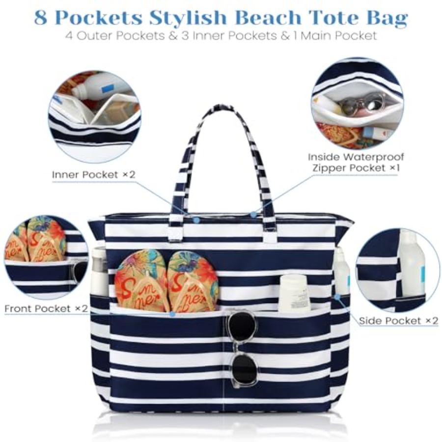 Trifabricy Beach Bags for Wome - Tote Bag Beach のレビューと価格