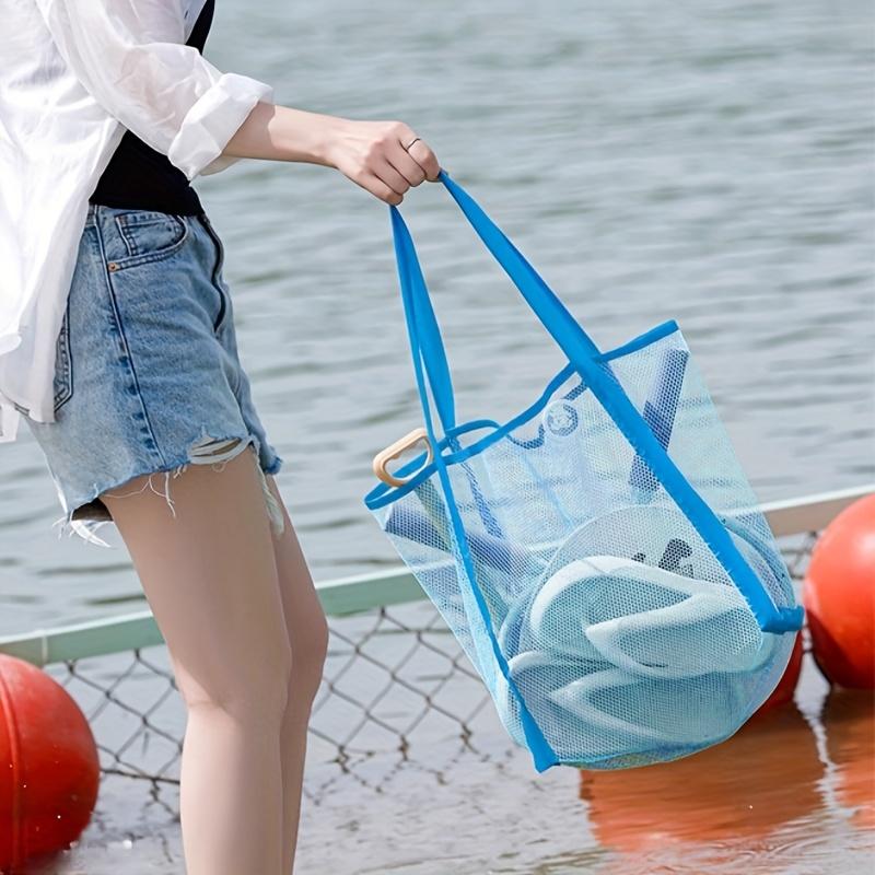 Multicolor Swimming Large Mesh - Tote Bag Beach のレビューと価格