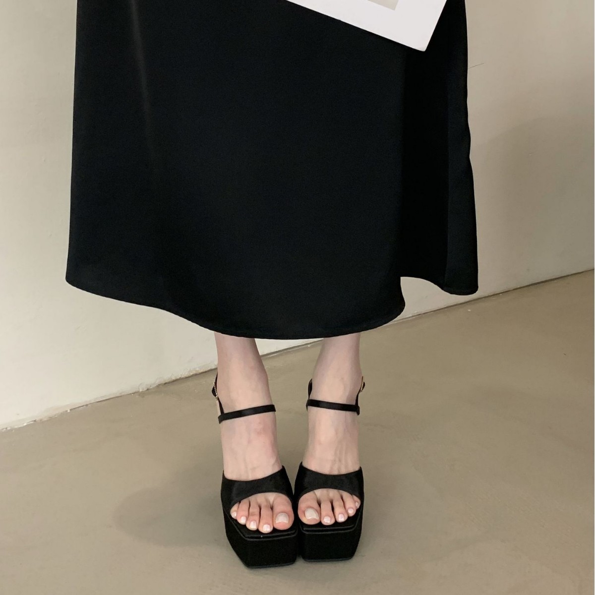 2026 Women's Black Strappy Pla - Sandal Strappy Heeled のレビューと価格